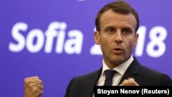  امانوئل مکرون، رییس جمهوری فرانسه