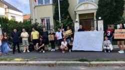 Antigovernment protests - Bulgarians abroad - Oslo - Norway