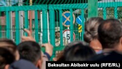 Ситуация на КПП "Кордай". 13 октября