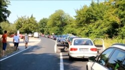 Kilometarske kolone na Doljanima