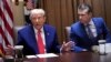 دونالد ترامپ (چپ) در کنار پیت هگست، وزیر دفاع- عکس آرشیوی
