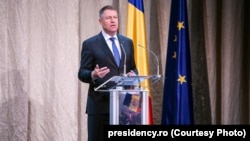 Preşedintele României, Klaus Iohannis. 