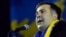Колишній президент Грузії Міхеїл Саакашвілі виступає під час Революції гідності на майдані Незалежності в Києві, 7 грудня 2013 року