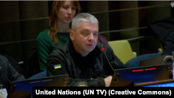 Правозахисник у своїй промові, серед іншого, нагадав, що Україна захищає не лише свою територіальну цілісність, а й фундаментальні цінності