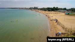 Пляж у Піщаному Бахчисарайського району