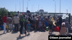 КПП на границе Туркменистана и Узбекистана (фото из архива)   