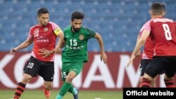 Матч "Истиклол" - "Шабаб Аль-Ахли Дубай". Фото с сайта Федерации футбола Таджикистана