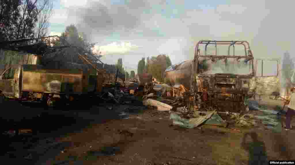 взрыв на газозаправочной станции&nbsp;в селе Ананьево произошел накануне, 19 июня&nbsp;примерно в 17:22. По информации МЧС КР, это была частная заправка, принадлежащая местному жителю Виктору Бориско.&nbsp;