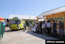 Открытие детского сада «Аклвой» в Хиве.