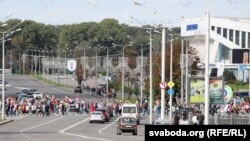 Минскидеги акция. 13-сентябрь 2020-жыл