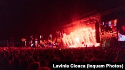 Imagine de la concertul trupei Thirty Seconds to Mars, Electric Castle 2019.