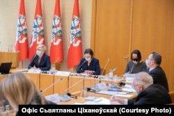 Вильнюстагы "Калиновский шеринеси". Литва. 2021-жылдын 22-марты.