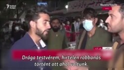 "Drága testvérem, hirtelen robbantás történt ott, ahol voltunk" - egy szemtanú az Iszlám Állam kabuli merényletéről