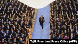 Эмомали Рахмон 2020-жылдын 30-октябрында болгон президенттик инаугурацияда