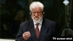 Slobodan Praljak u sudnici, 2013.