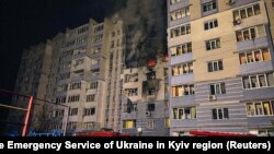 Наслідки атаки сил РФ по Київщині, 24 січня 2025 року