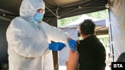 В Донецкой и Луганской областях записывают желающих вакцинироваться от коронавируса