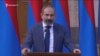 Премьер-министр  Армении Никол Пашинян выступает на праздновании Дня независимости в резиденции премьер-министра на Баграмяна 26, Ереван, 21 сентября 2018 г. 