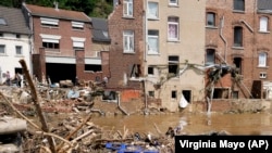 Përmbytjet në Belgjikë. 