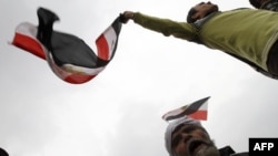 Antivladini demonstranati u Egiptu na glavnom gradskom trgu u Kairu, 05. februar 2011.