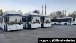 Автобуси у Криму. Ілюстративне фото