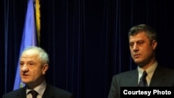 Fatmir Sejdiu i Hašim Tači