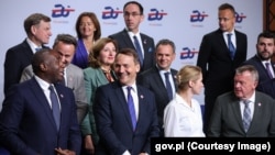 Часть участников варшавского министериала