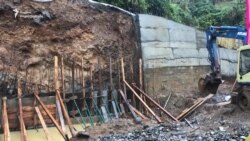 კვარიათში მეწყერი ჩამოწვა