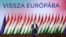 Magyar Péter a Tisza Párt budapesti kongresszusán 2025. február 15-én