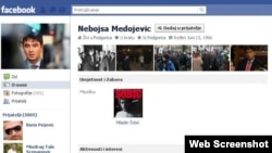 Fejsbuk profil Nebojše Medojevića