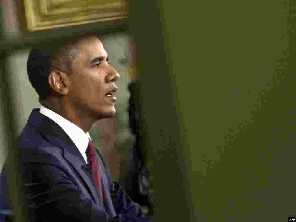 Од обраќањето на претседателот Обама од Белата Куќа