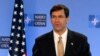Ministrul american al apărării, Mark Esper la sediul NATO, Bruxelles, 26 iunie 2020. 