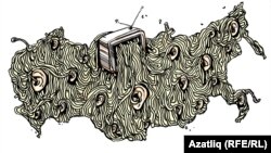 Caricatură de Guzel Garipova.