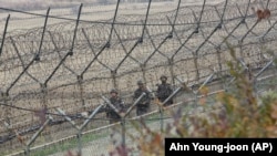 La granița dintre cele două Corei