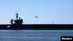 به گفته ناوگان پنجم نیروی دریایی آمریکا، عملیات اخیر کشورهای عربی بر اساس توافقی صورت گرفت که هفته قبل در مقر این ناوگان در منامه به دست آمد - عکس از بایگانی