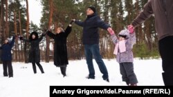 Обнять и спасти-2020: в Дербышках пошли по пути защитников Гавриловской рощи 