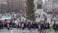 Українські колядки залунали у центрі Лондона (відео)