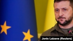 Președintele ucrainean Volodimir Zelenski (arhivă)