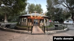 Ош шаарындагы “Эки дос” кафеси.