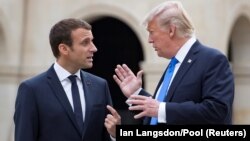 Президент Франції Емманюель Макрон і президент