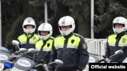 Сотрудники  Управления патрульной милиции.