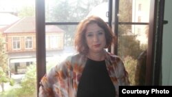 Один из лидеров абхазской оппозиции, председатель общественной организации «Женщины в политике» Ирина Агрба