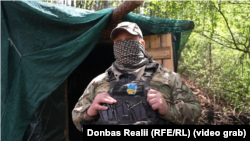 Військовослужбовець 40-ї ОАБр з позивним «Кум»