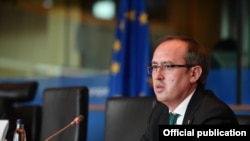 Kryeministri në detyrë i Kosovës, Avdullah Hoti. 