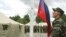 Российский солдат на границе с Южной Осетией