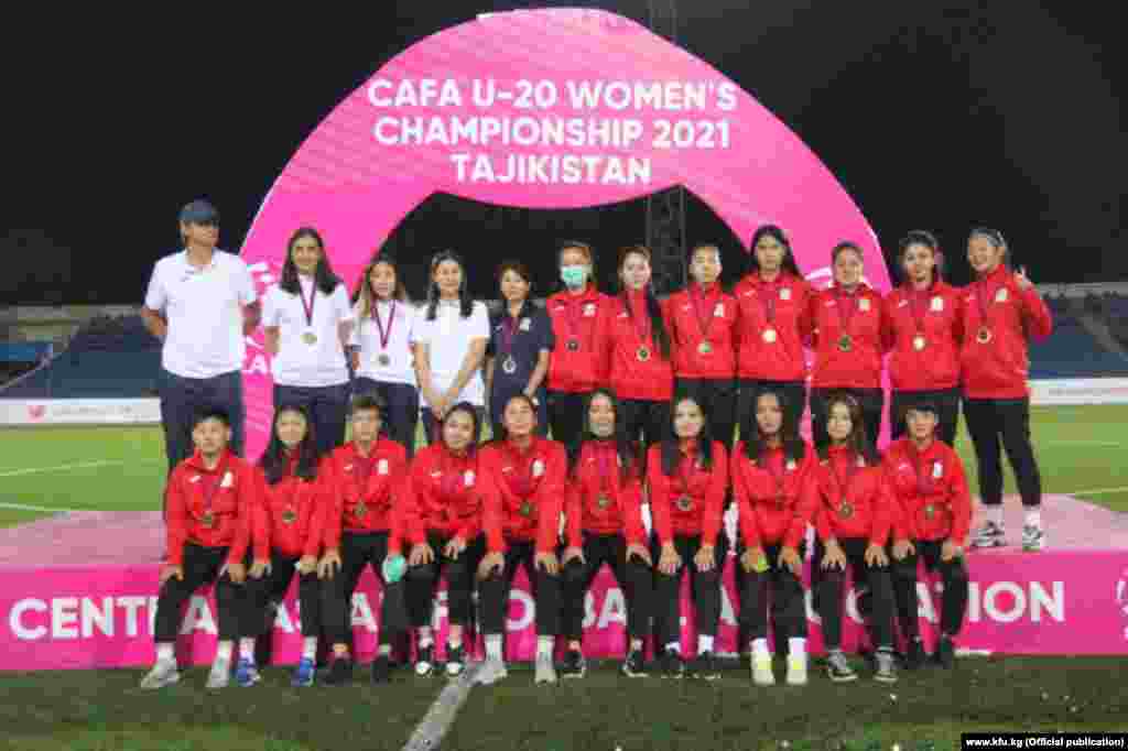 Кыргызстандын футбол боюнча 20 жашка чейинки кыздардын курама командасы бул мелдеште үчүнчү орунду алды.