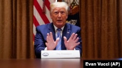 Presidenti i Shteteve të Bashkuara, Donald Trump. 