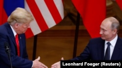 Дональд Трамп и Владимир Путин