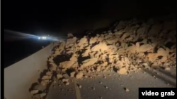 Транспорт жана коммуникациялар министрлиги тараткан видеодон алынган сүрөт.