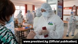 2020-жылдын июль айында Бишкекте тартылган сүрөт. 